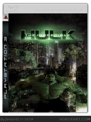 The Incredible HULK box cover