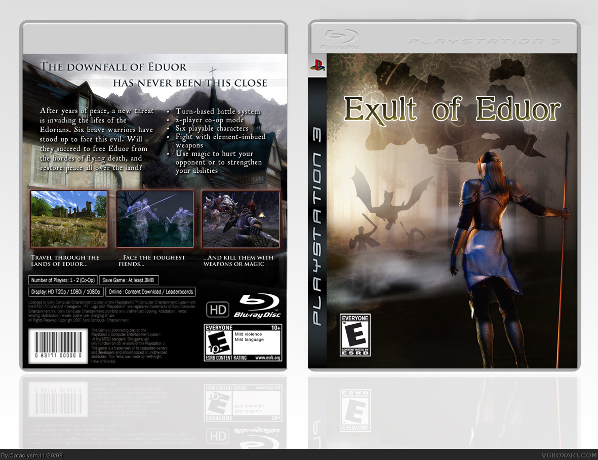 Exult of Eduor box cover