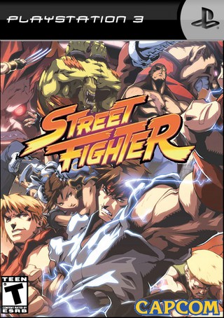 Street Fighter box cover