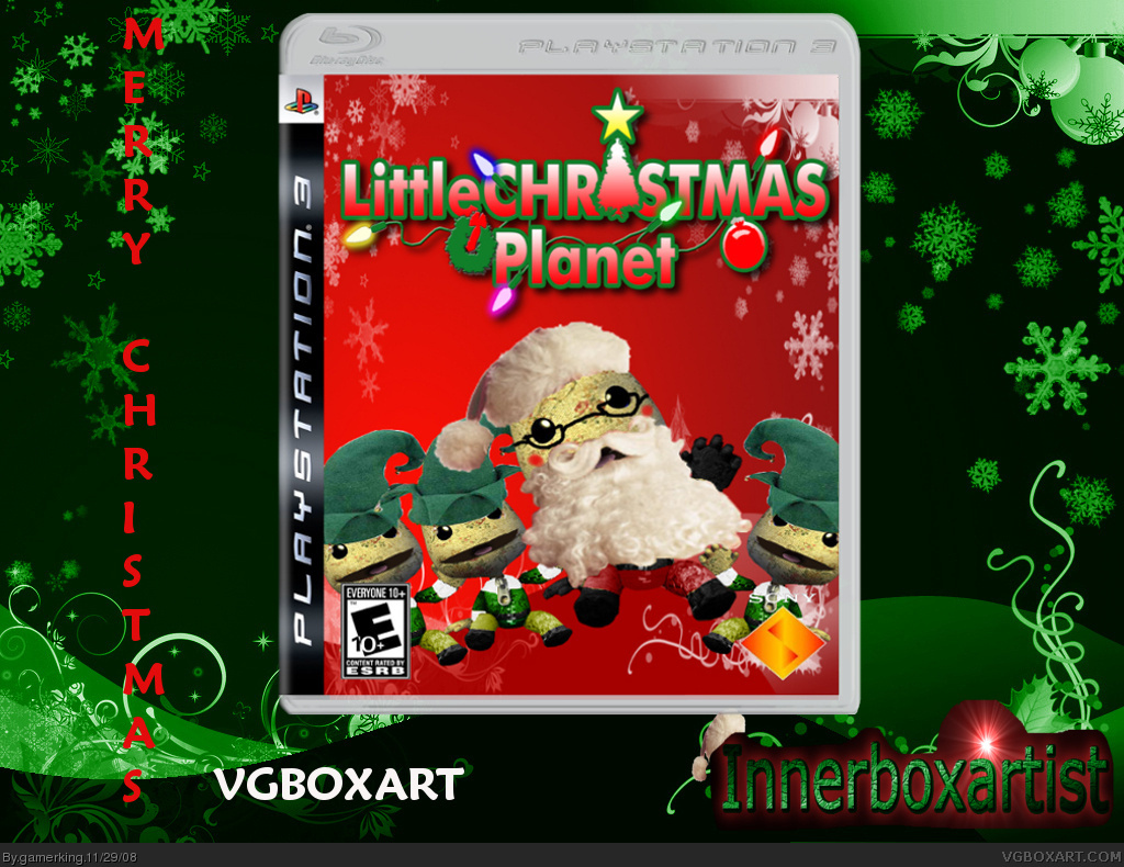 Little Christmas Planet box cover