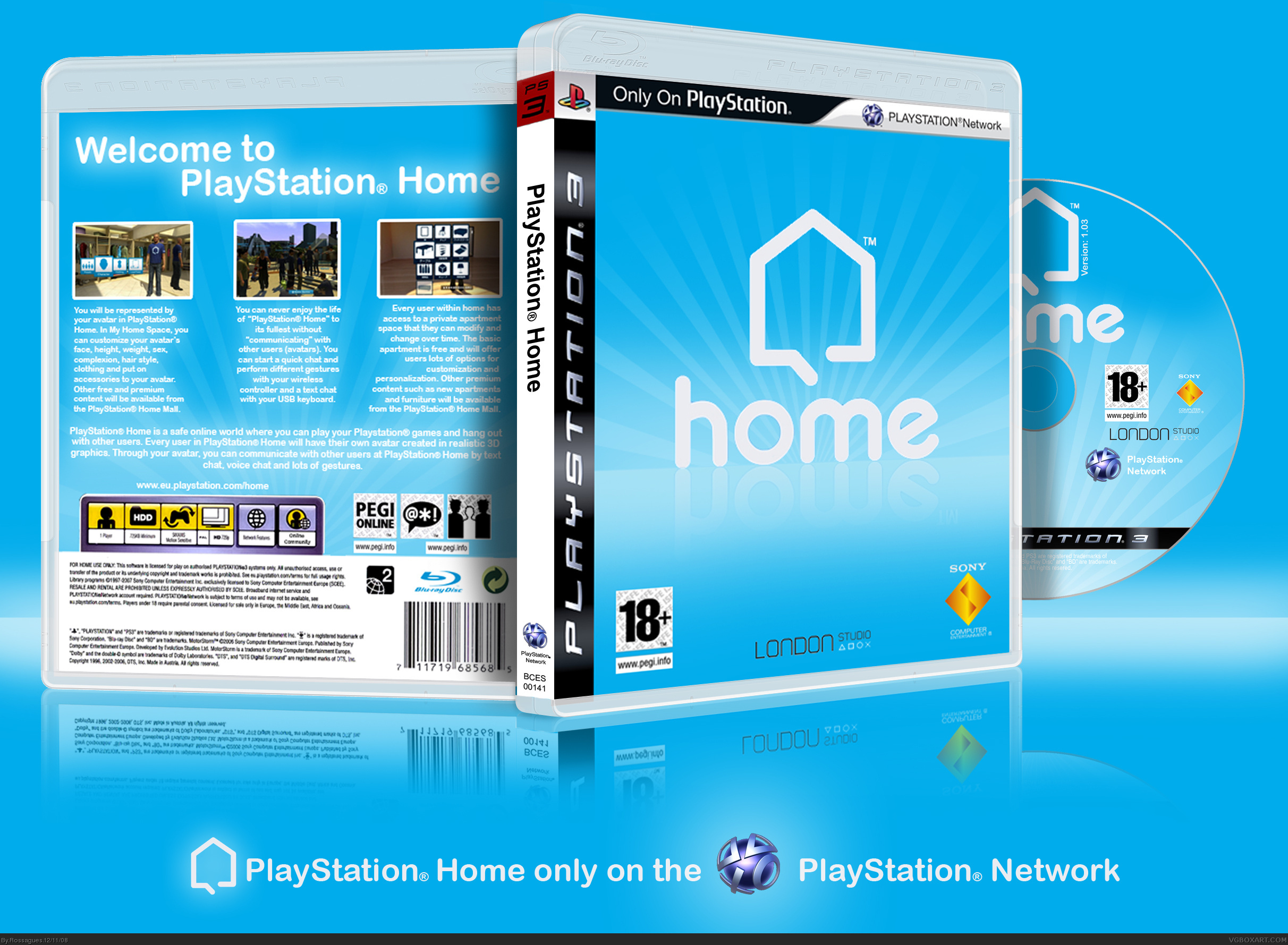 PlayStation Home box cover