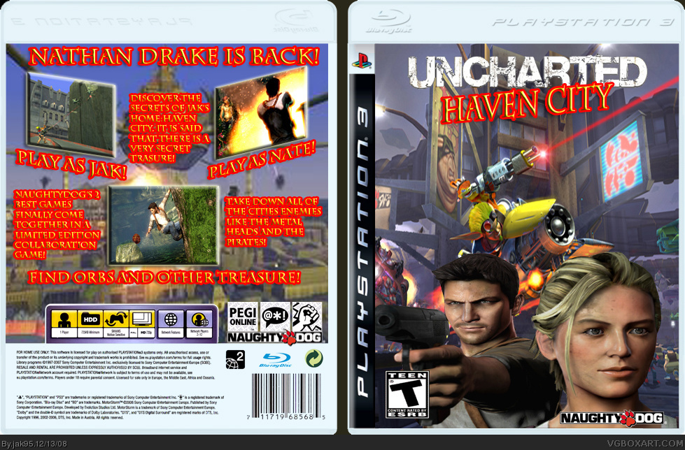 Uncharted: Haven City box cover