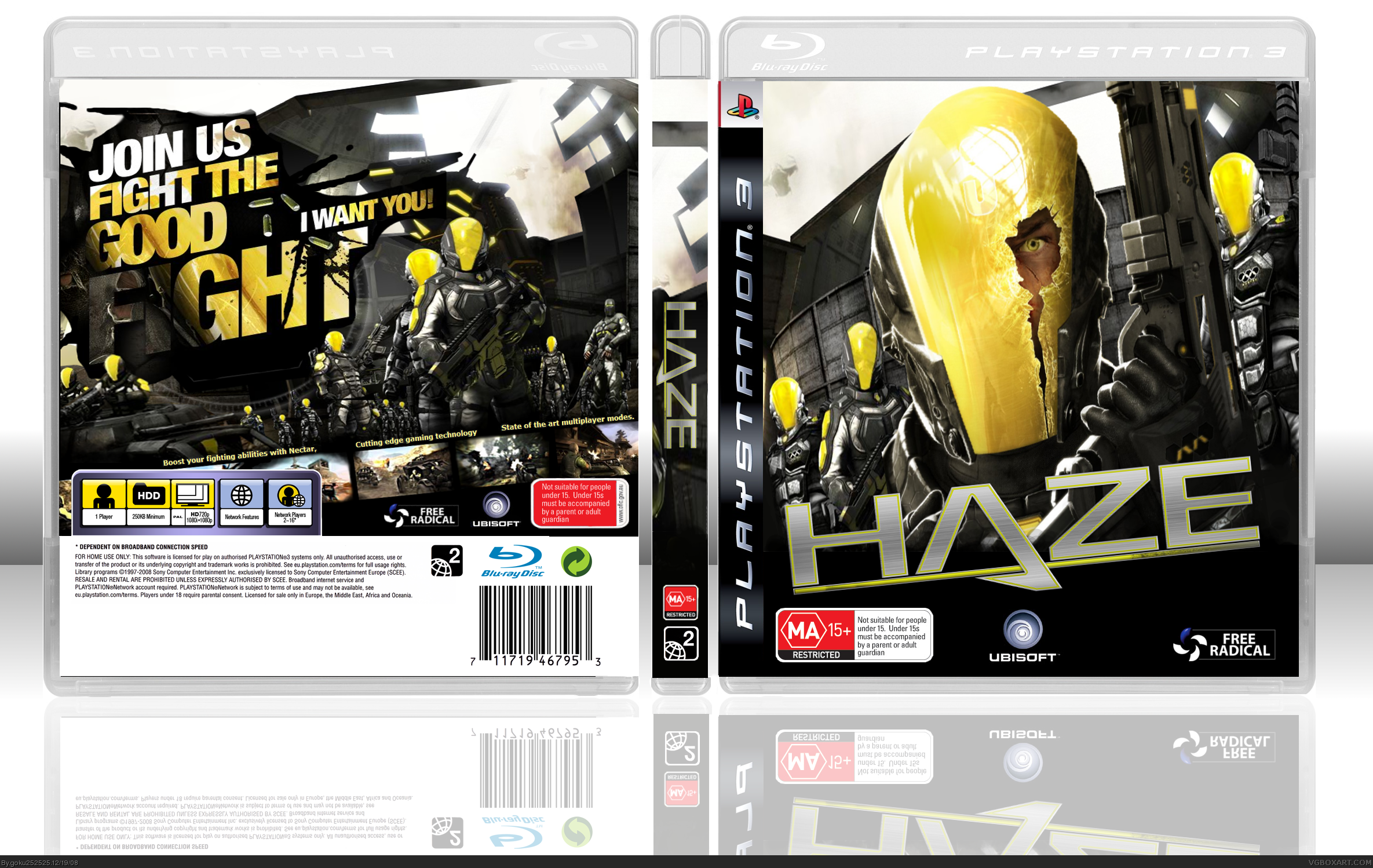 HAZE box cover