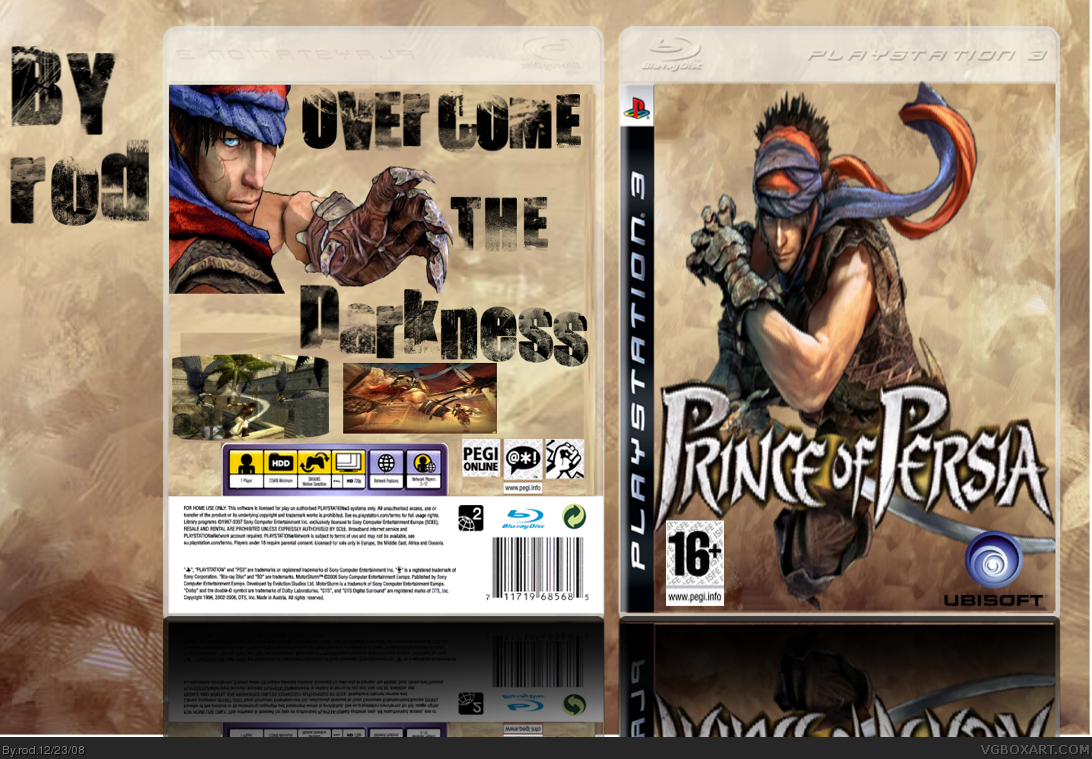 Prince of Persia box cover