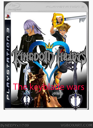Kingdom Hearts The Keyblade Wars box art cover