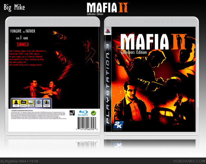 Mafia II Collectors Edition box art cover