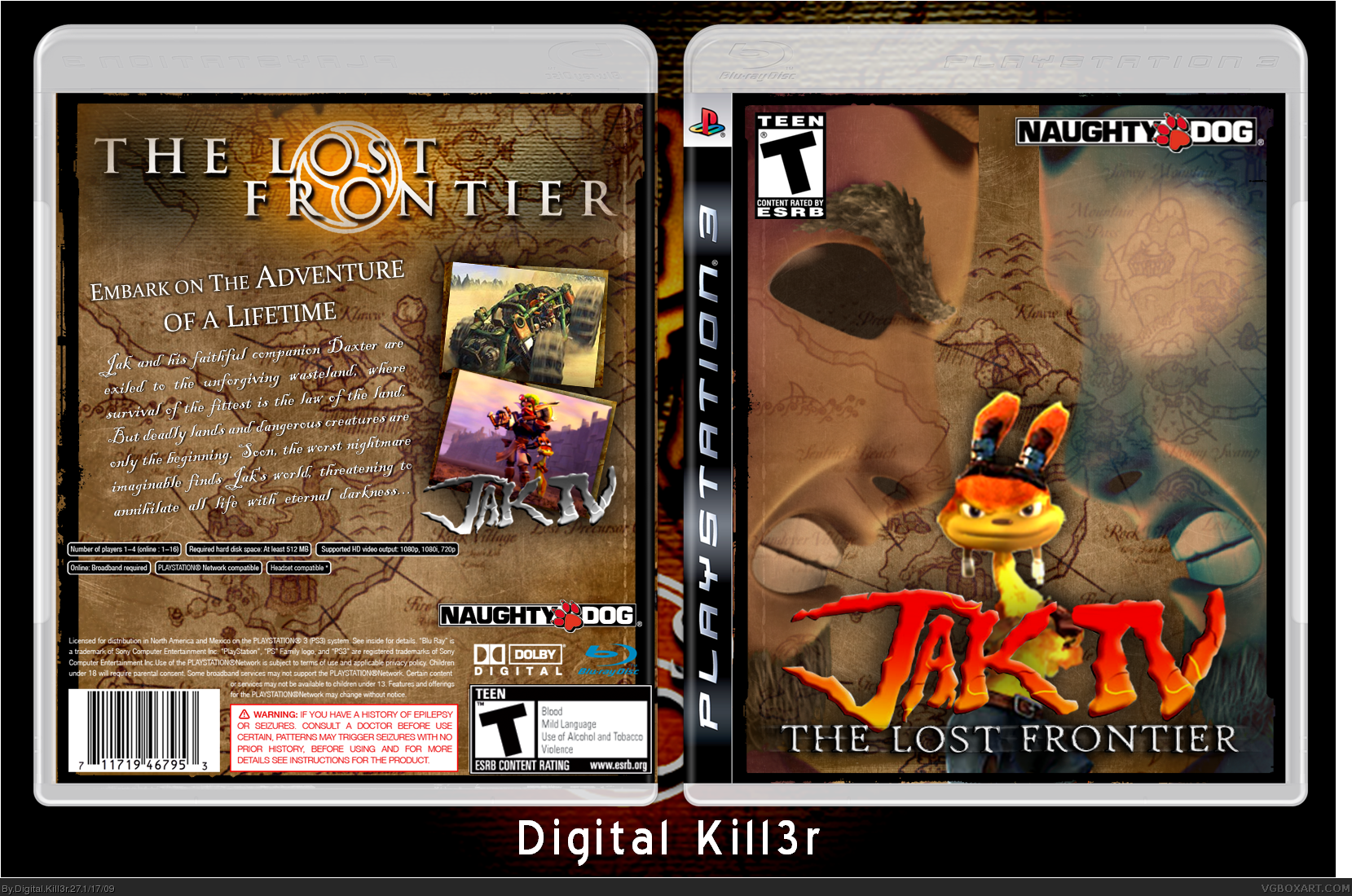 Jak IV: The Lost Frontier box cover