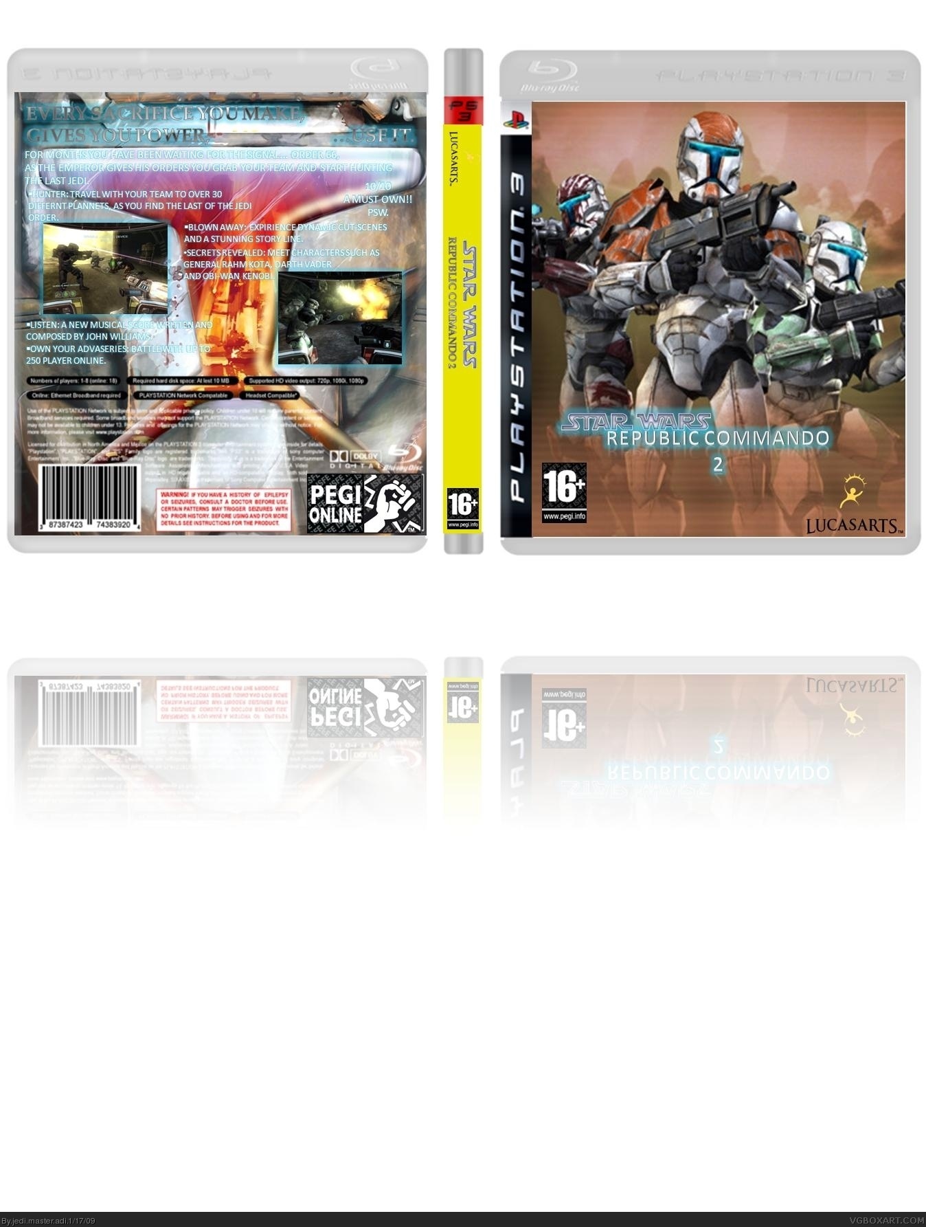 Star Wars: Republic Commando 2 box cover