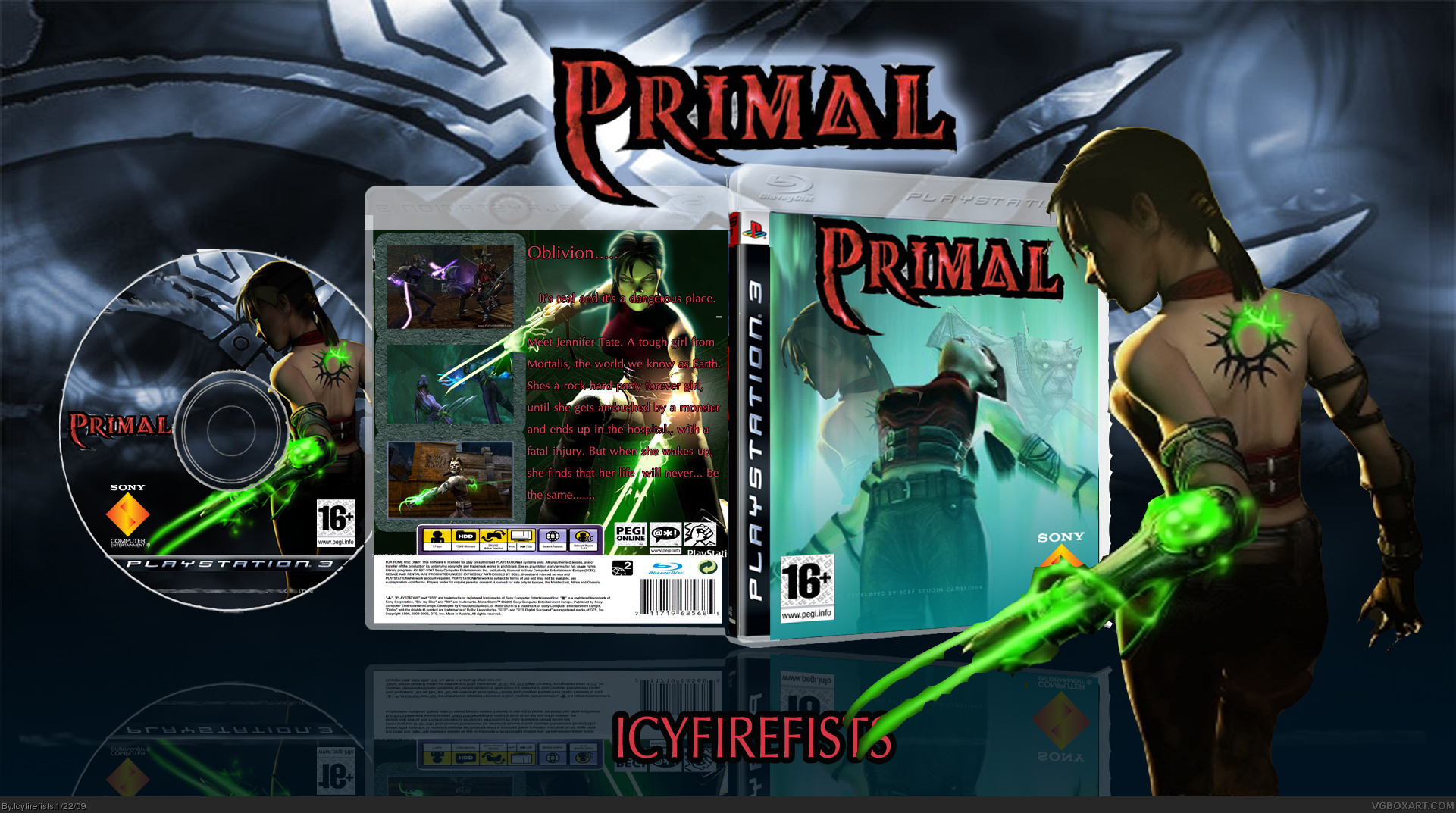 Primal box cover