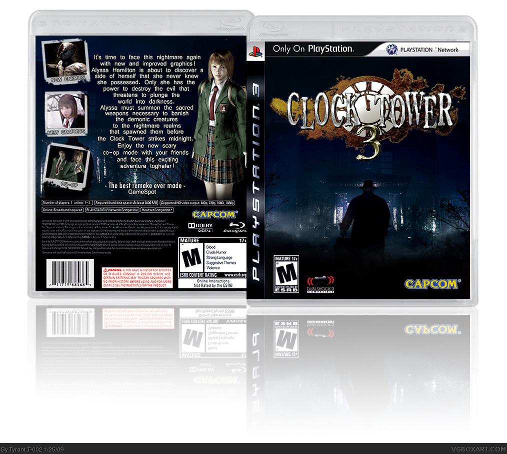 Clock Tower 3 box cover