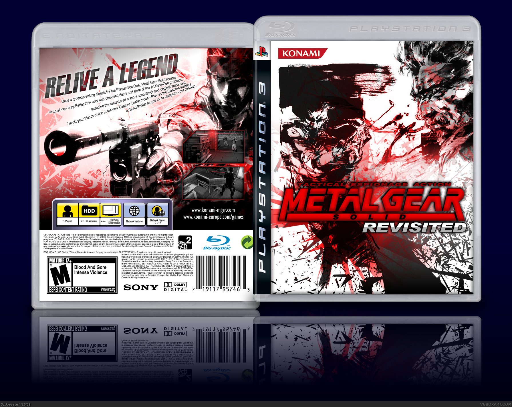 Metal Gear Solid - Revisited box cover