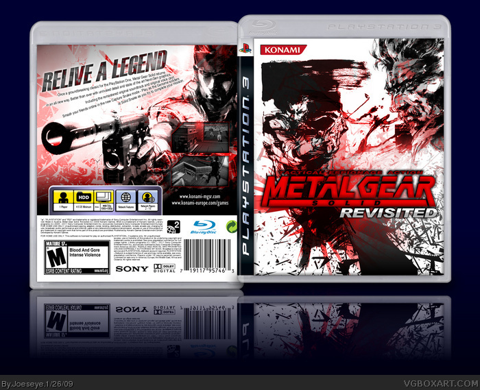 Metal Gear Solid - Revisited box art cover