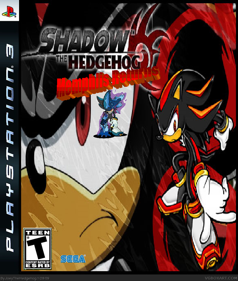 Shadow The hedgehog: Return of Mephiles box cover