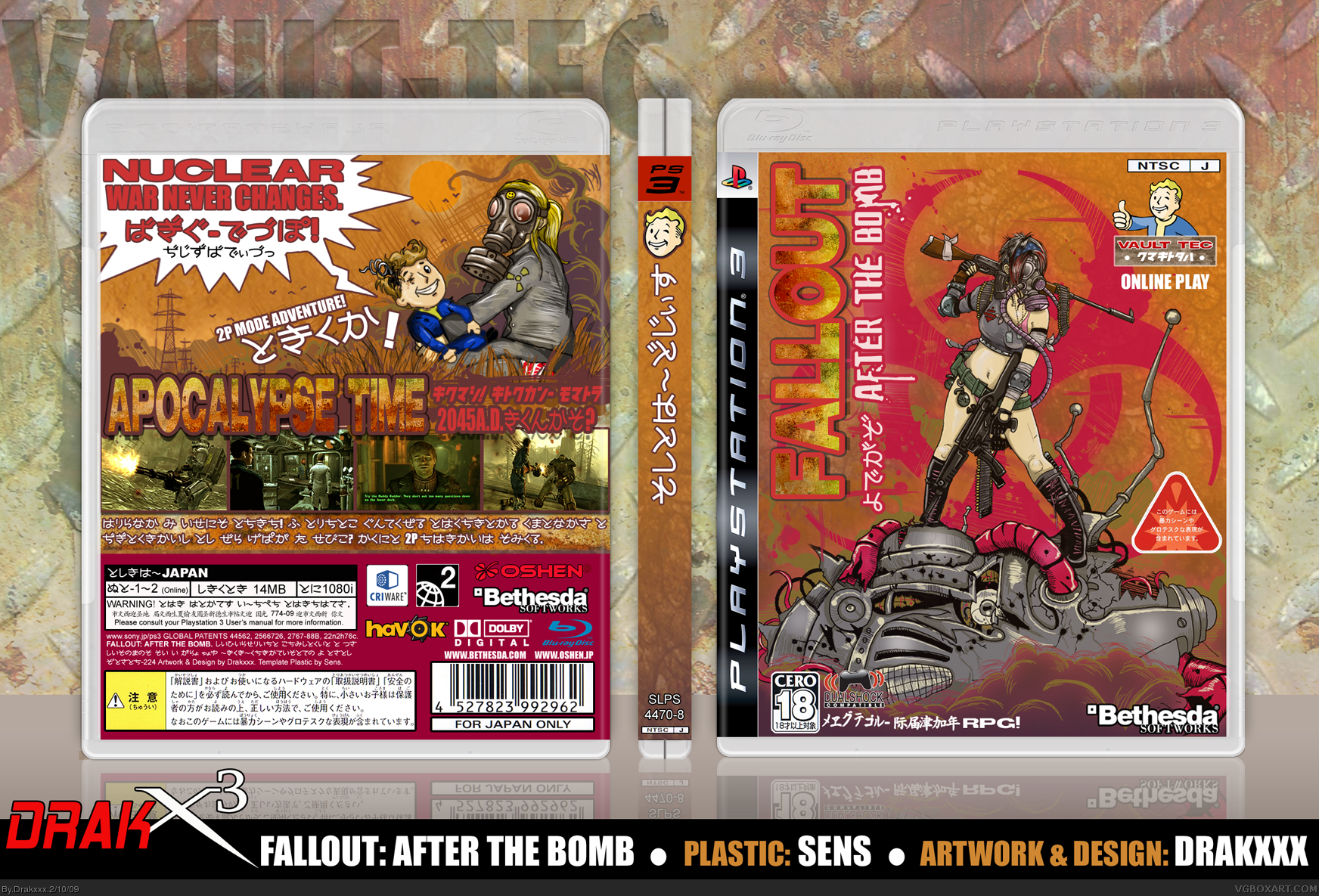 Fallout: After The Bomb box cover