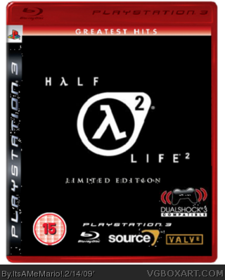 Half Life 2 Limited Edition (UK) R2 box cover