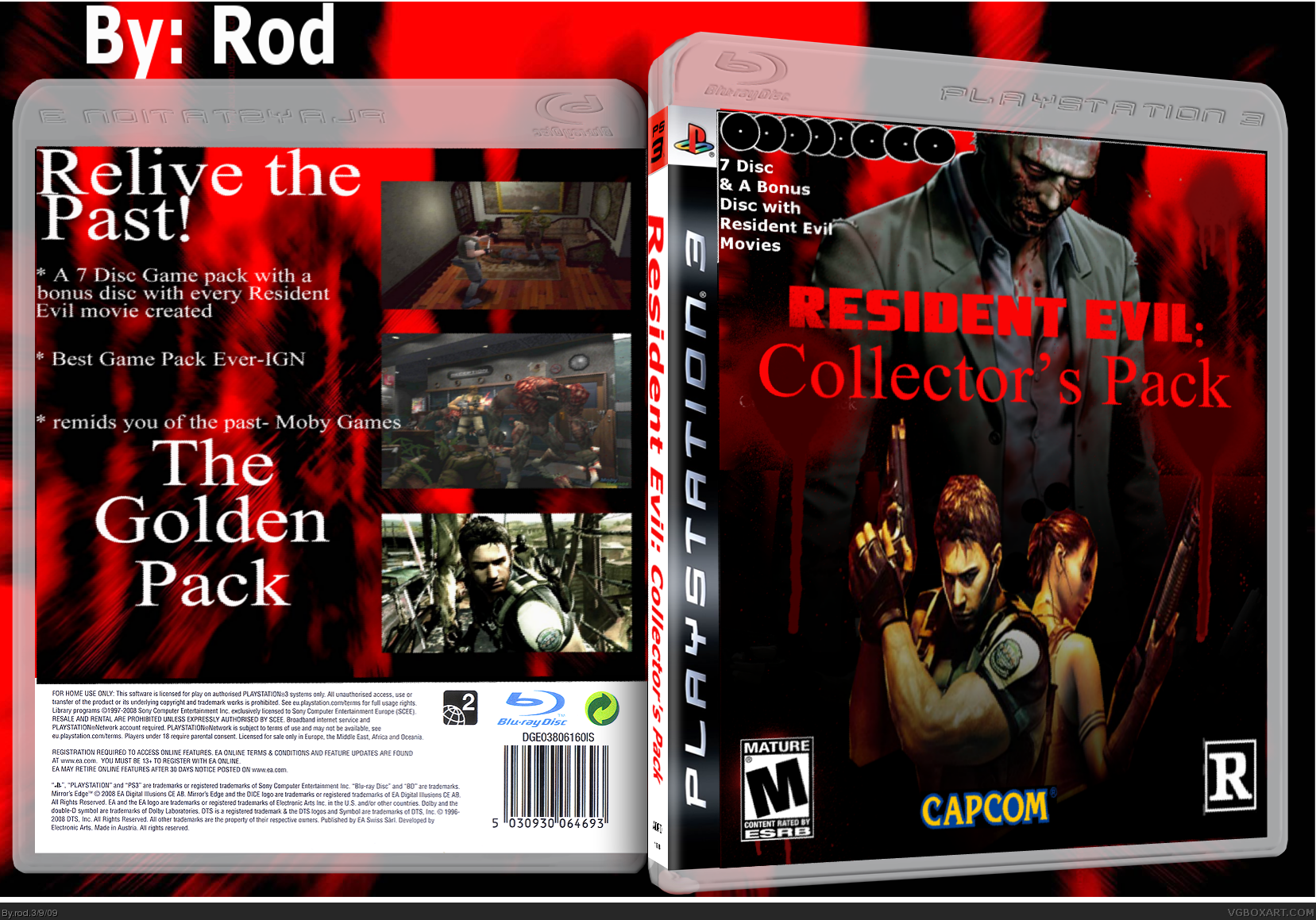 Resident Evil: Collector's Pack(Games & Movies) box cover