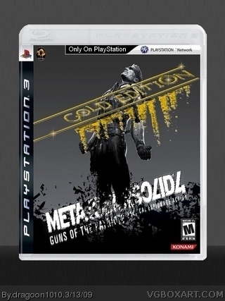 Metal Gear Solid 4: Guns Of The Patriots box cover