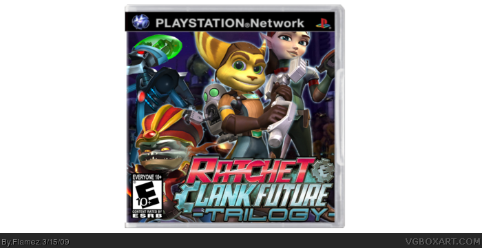 Ratchet and Clank future : Triology box art cover