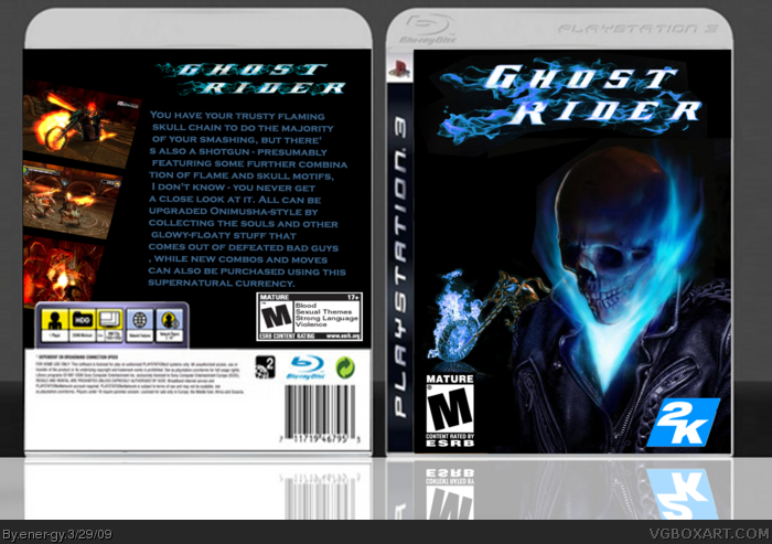 Ghost Rider box art cover