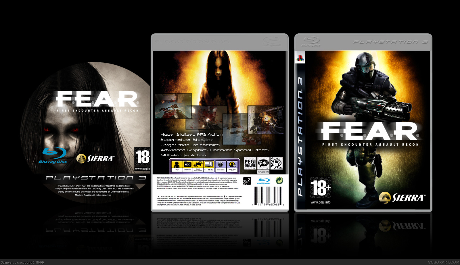 F.E.A.R box cover