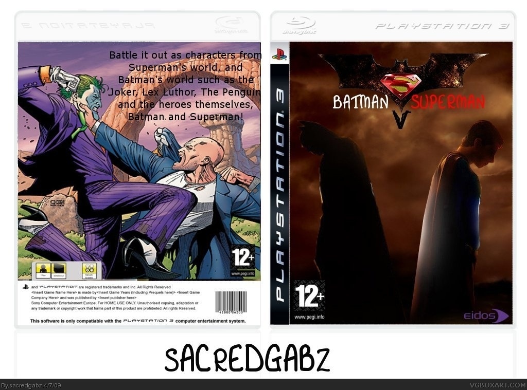 Batman vs Superman box cover