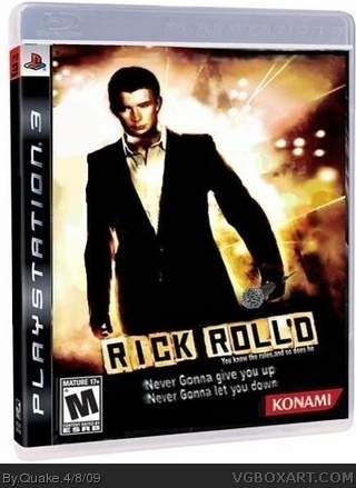 Rick Roll box cover