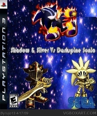 Shadow & Silver Vs Darkspine Sonic box cover