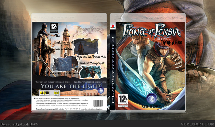 Prince of Persia: Creeping Darkness box art cover