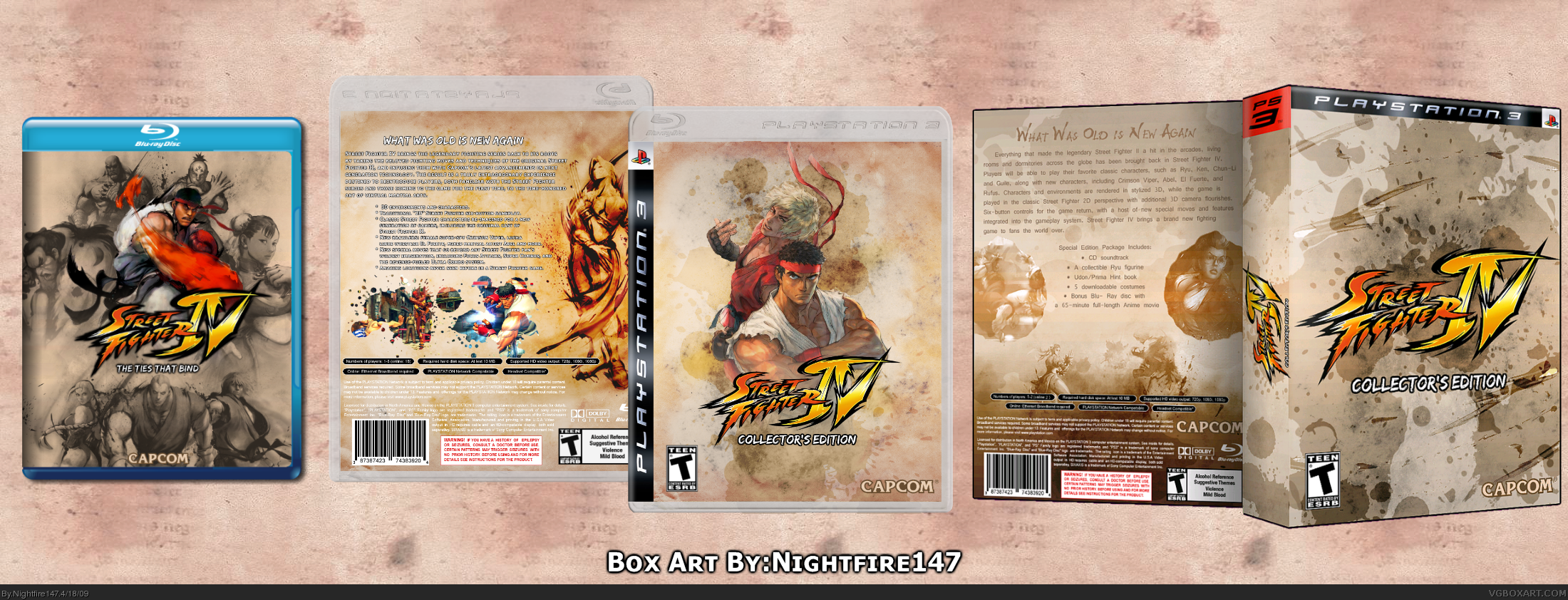 Street Fighter IV Collectors Edition box cover