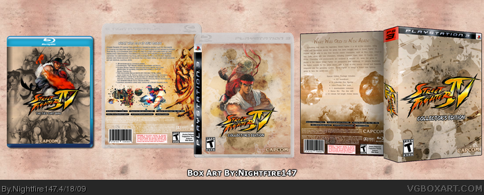 Street Fighter IV Collectors Edition box art cover