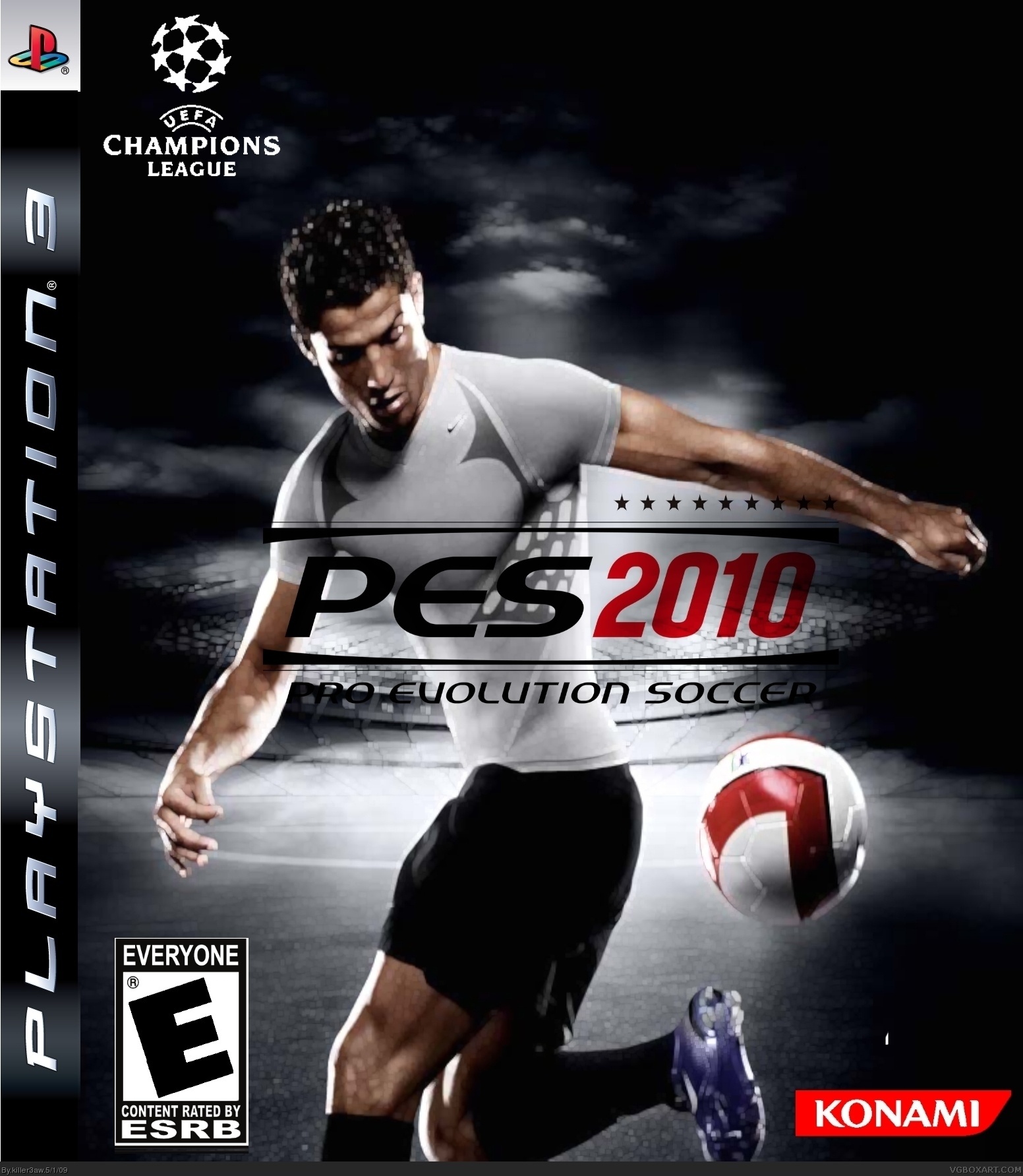 Pro Evolution Soccer 2010 box cover