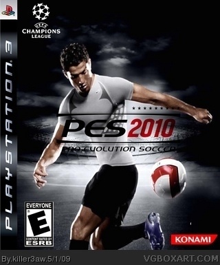 Pro Evolution Soccer 2010 box art cover
