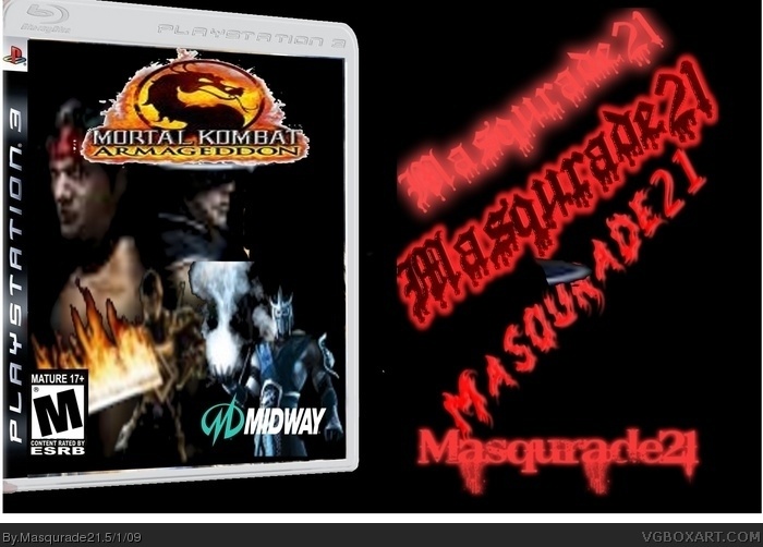 Mortal Kombat Armageddon box art cover