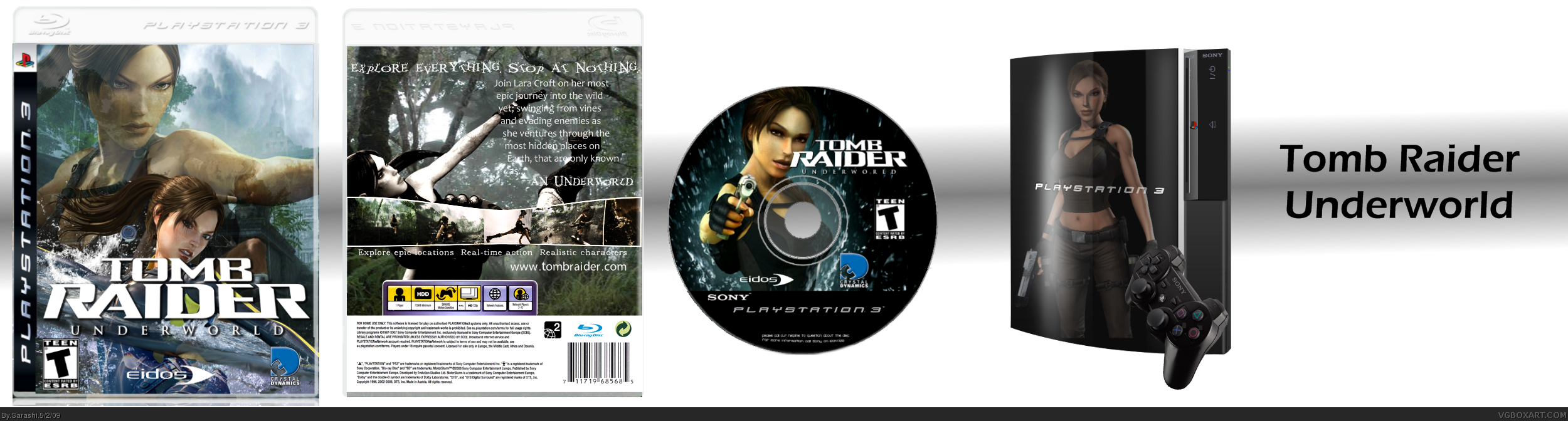 Tomb Raider Underworld Pack box cover