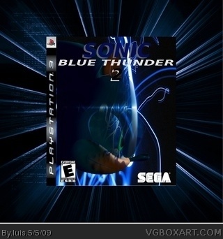 Sonic Blue Thunder box art cover