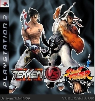 Tekken VS Street Fighter box cover