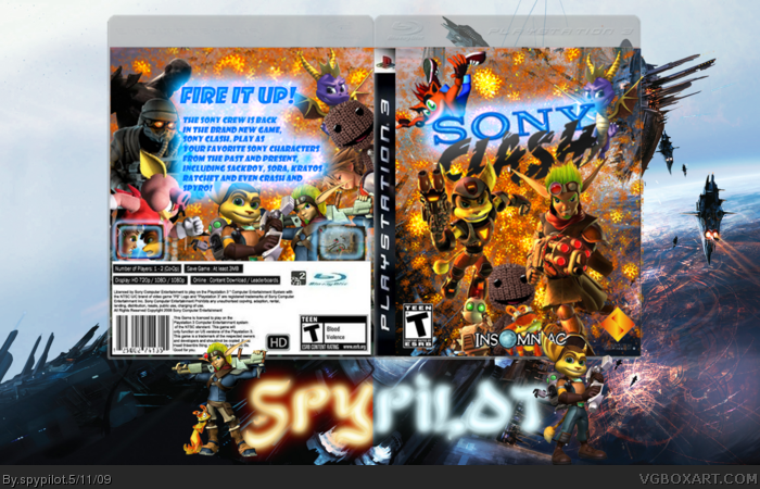 Sony Clash box art cover