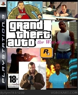 GTA: The War of Gangs box cover