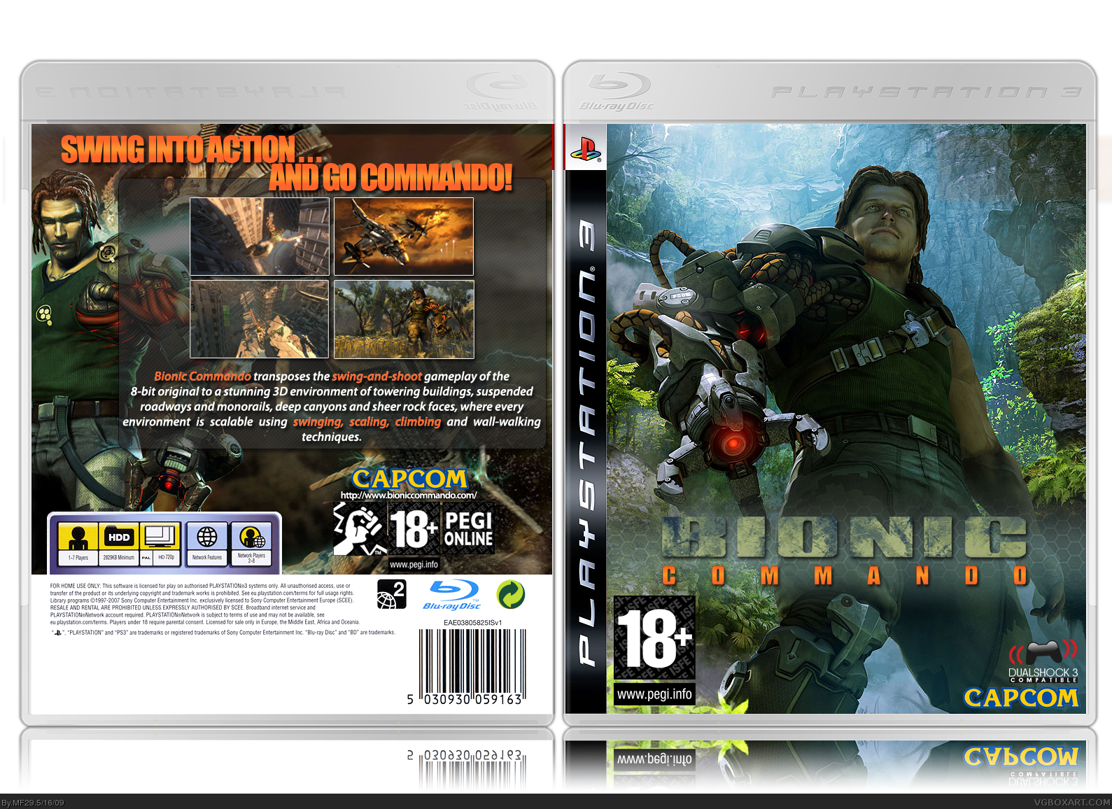 Bionic Commando box cover