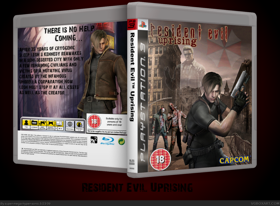 Resident Evil Uprising box cover