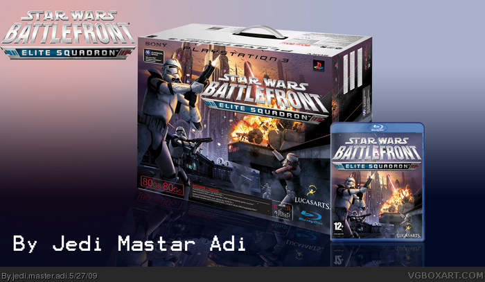 Star Wars Battlefront Elite Squadron box art cover