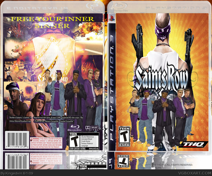 Saints Row 2 box art cover