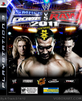 WWE SmackDown! vs Raw 2011 box cover