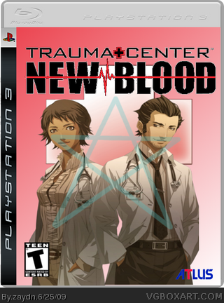 Tauma Center: New Blood box cover