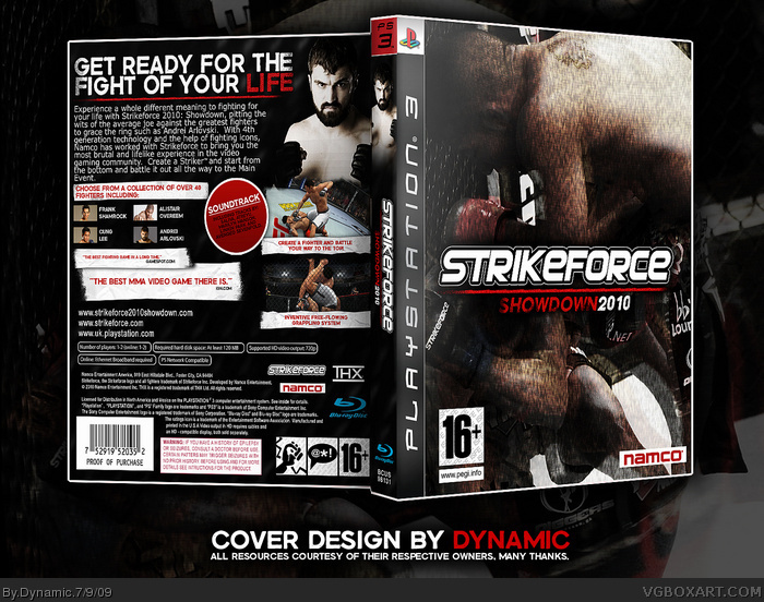 Strikeforce: Showdown 2010 box art cover
