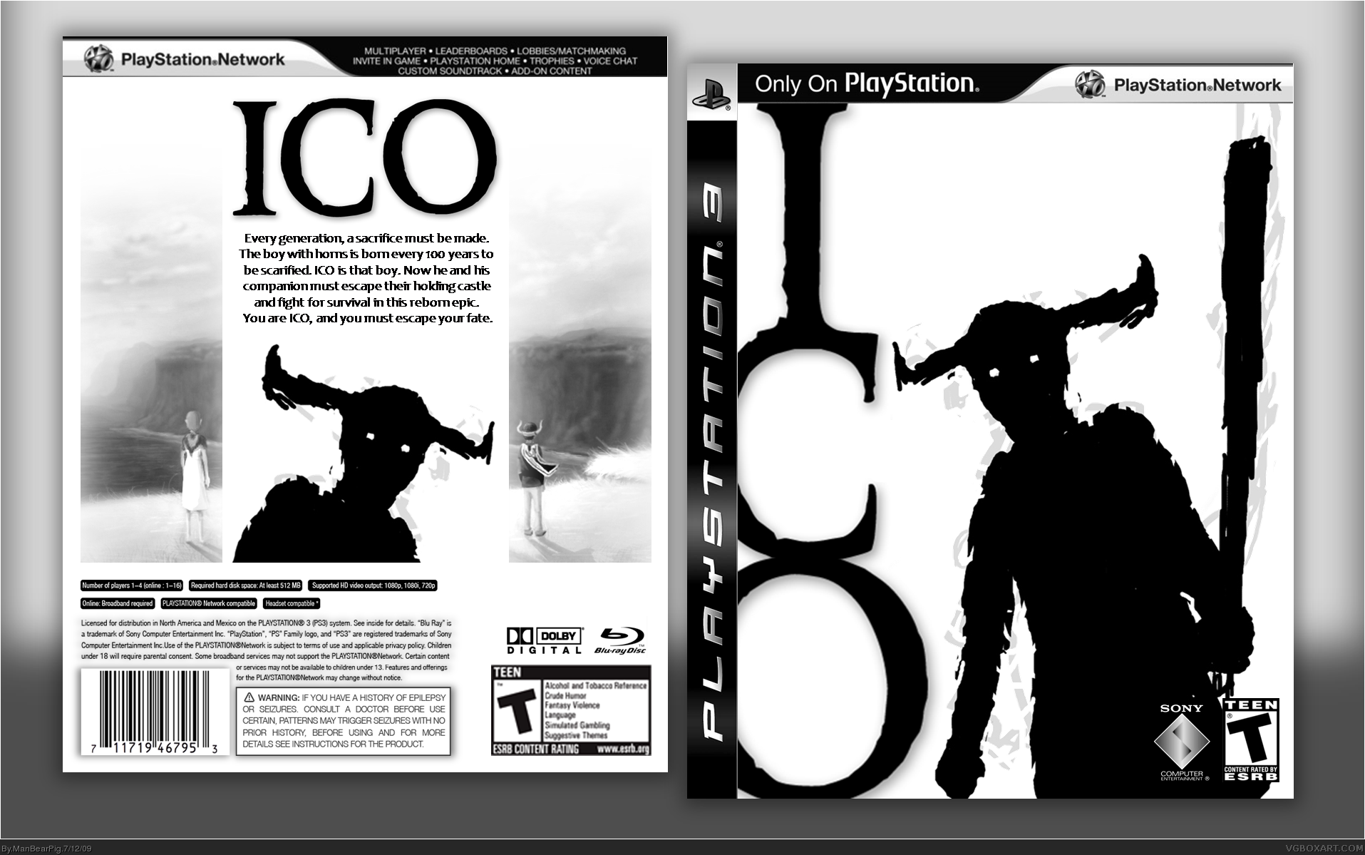 ICO box cover