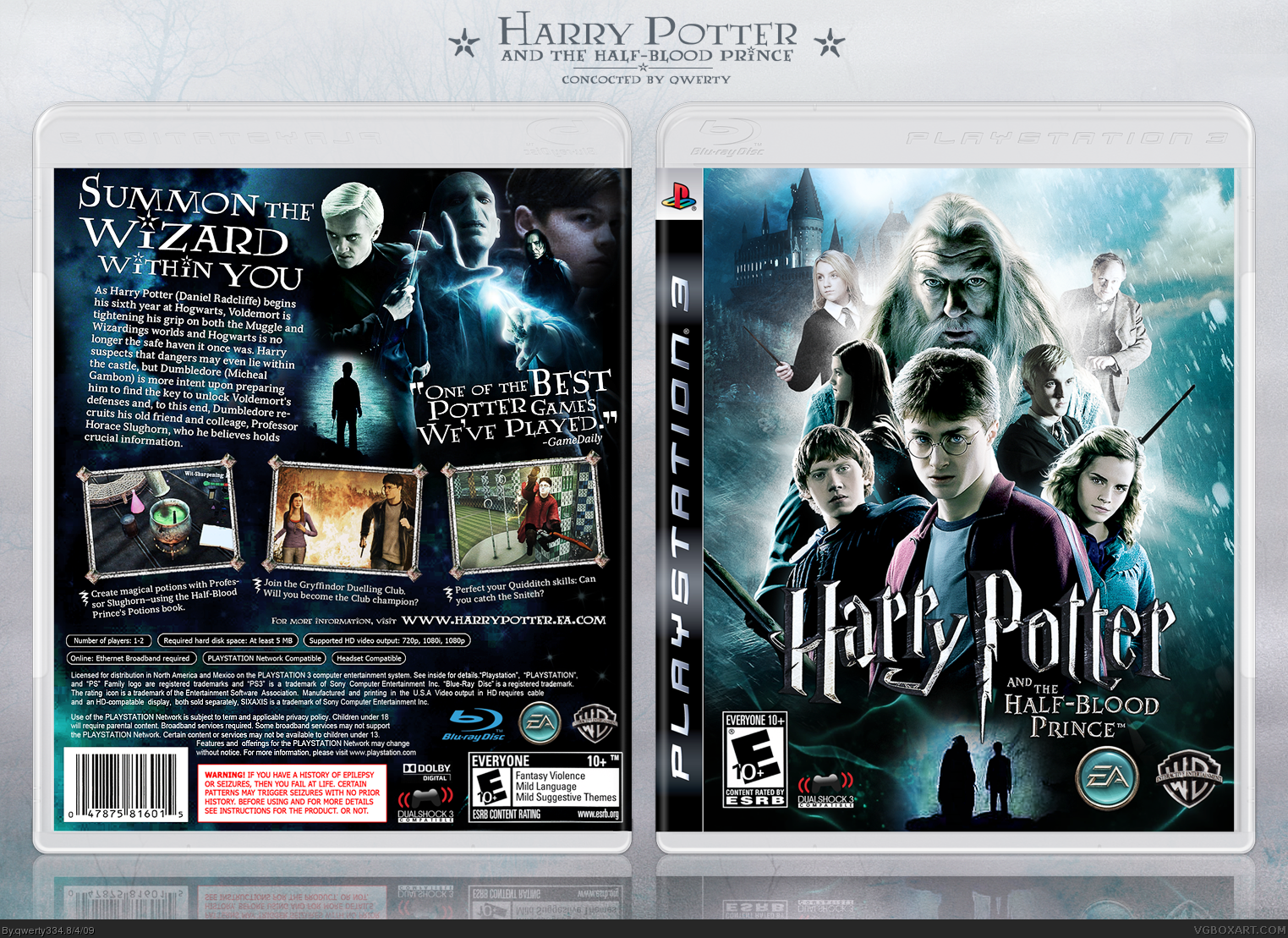 Harry Potter and the Half-Blood Prince box cover