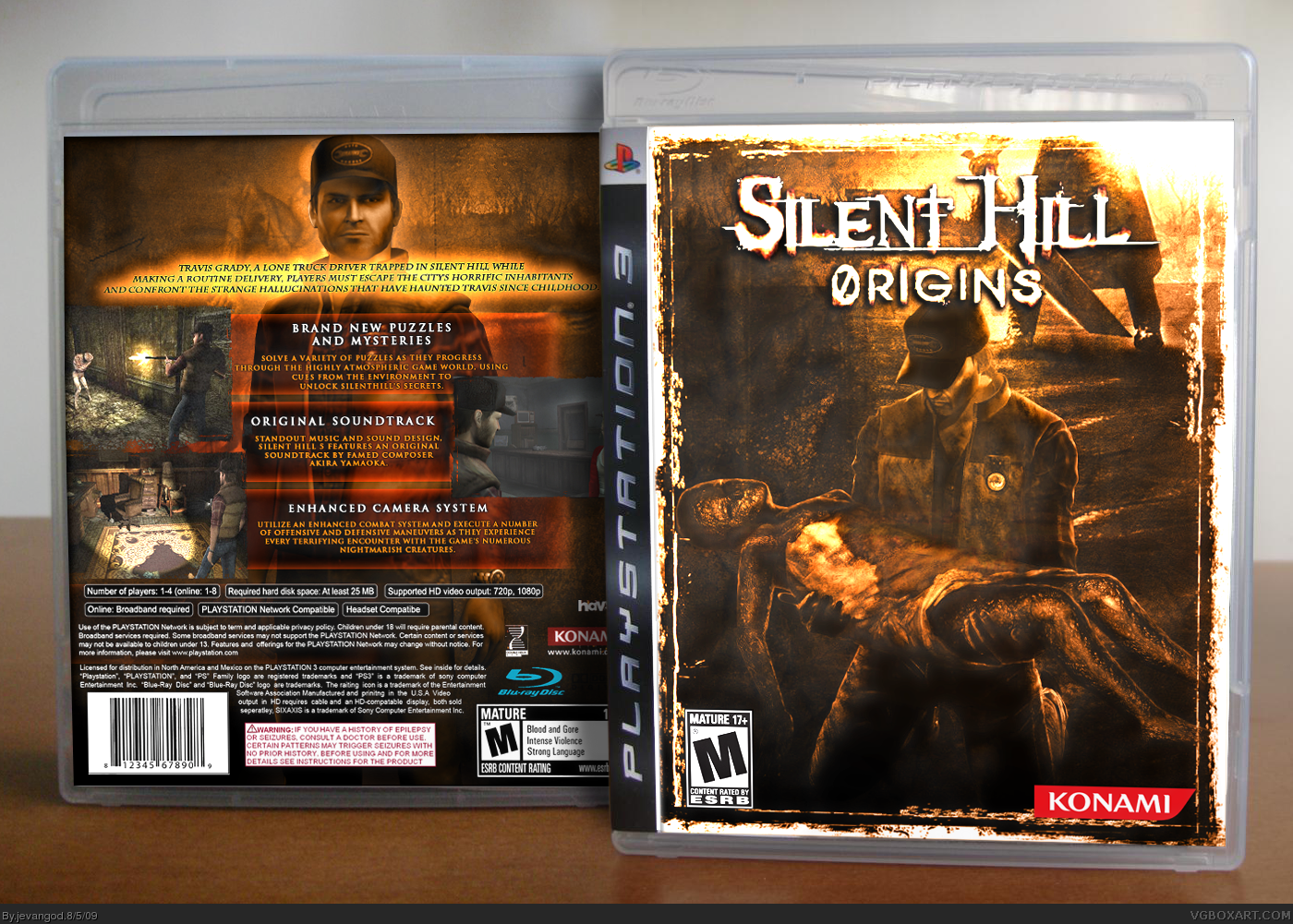 Silent Hill: Origins. box cover