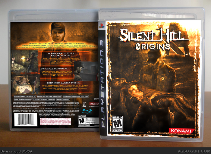 Silent Hill: Origins. box art cover