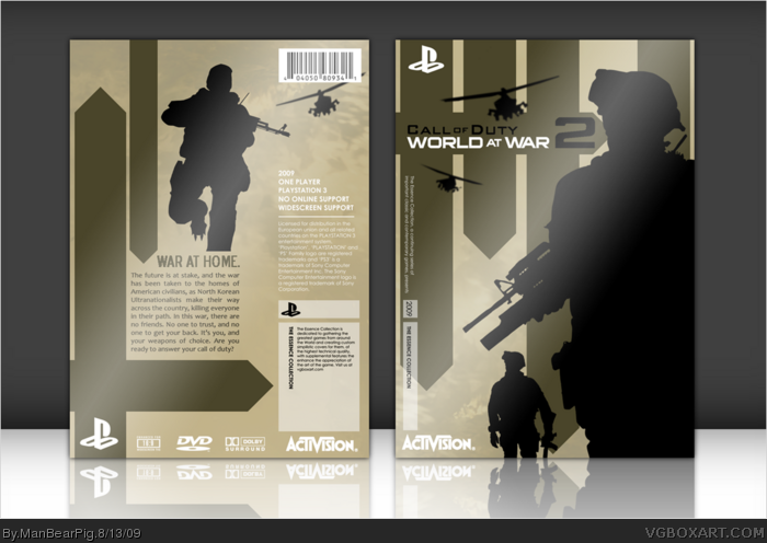 Call of Duty: World at War 2 box art cover